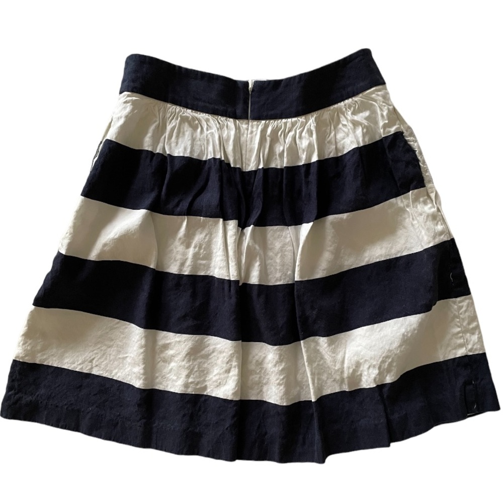 Banana Republic Striped Navy White Skirt Size 0